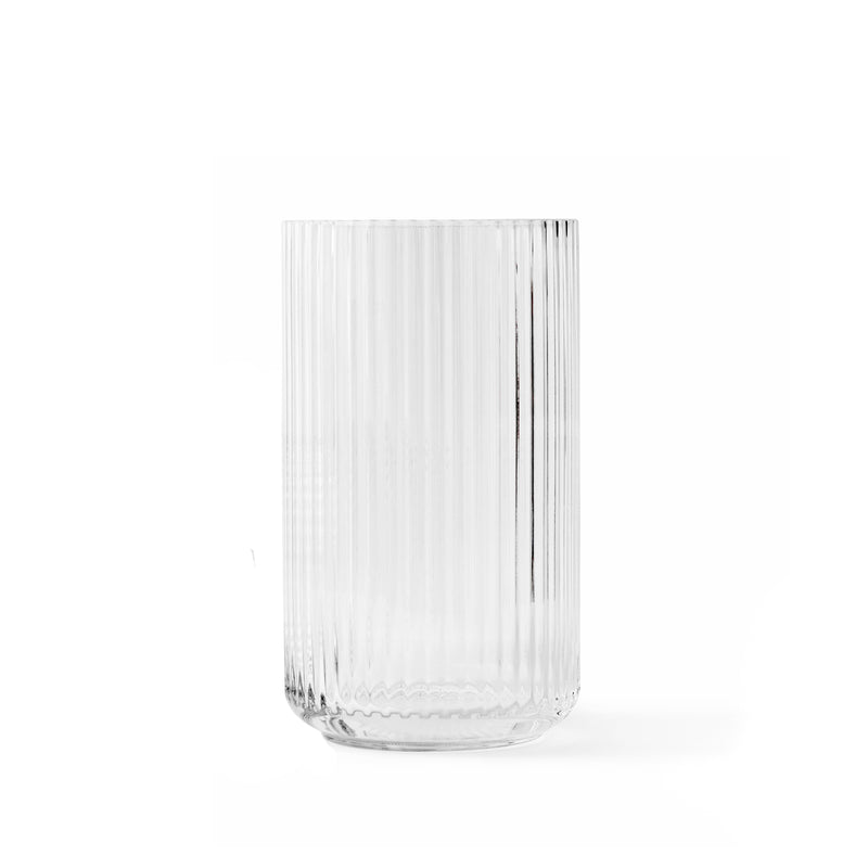 Lyngby Porcelæn - Glasvase H 15,5 cm | transparent