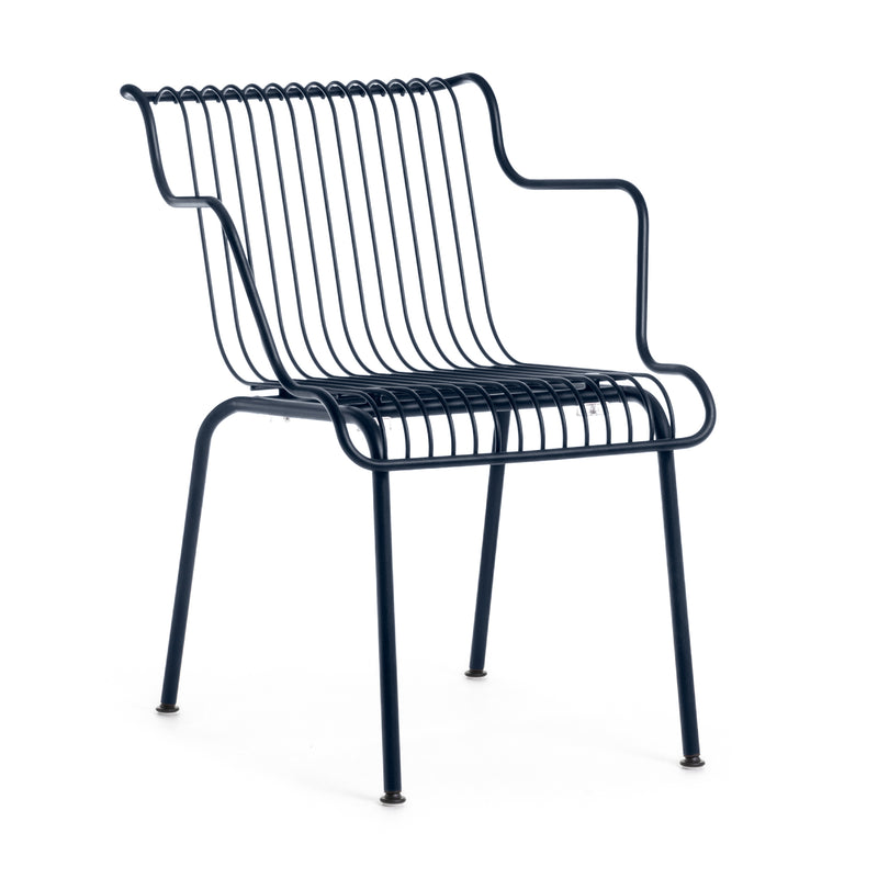 Magis - South Gartenarmlehnstuhl | night blue