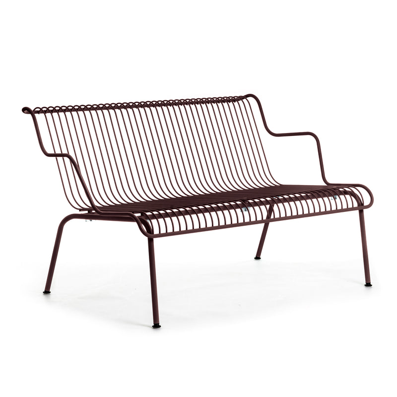 Magis - South Gartenbank niedrig | bordeaux