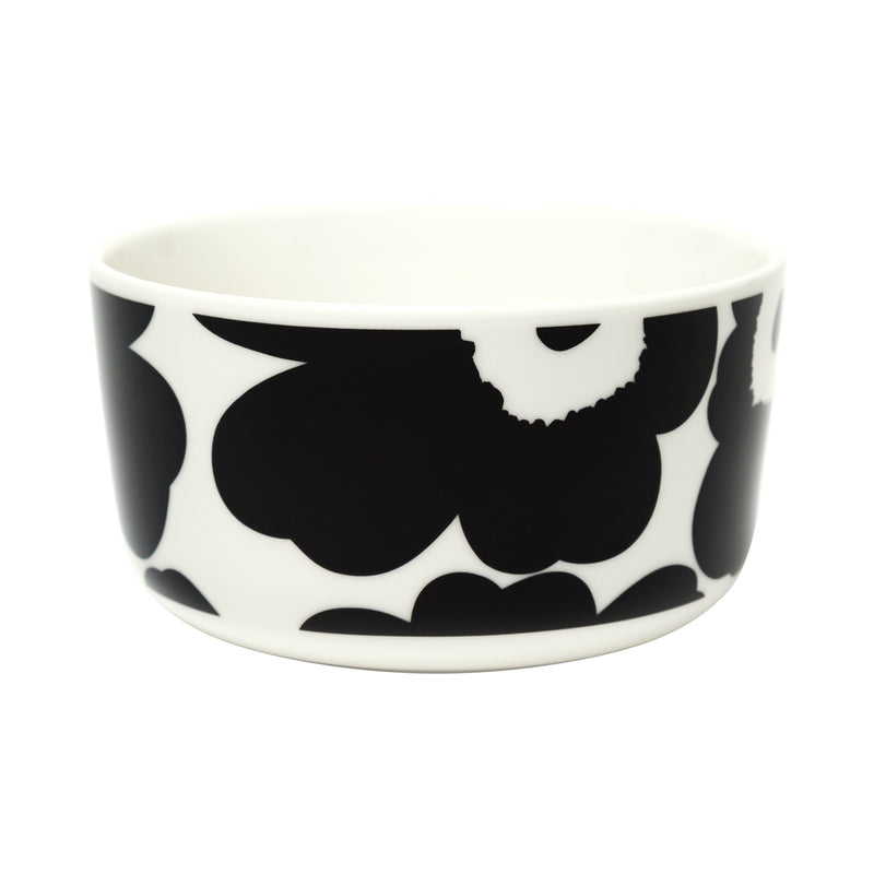 Marimekko - Oiva Unikko Schale | 500 ml / schwarz/weiß