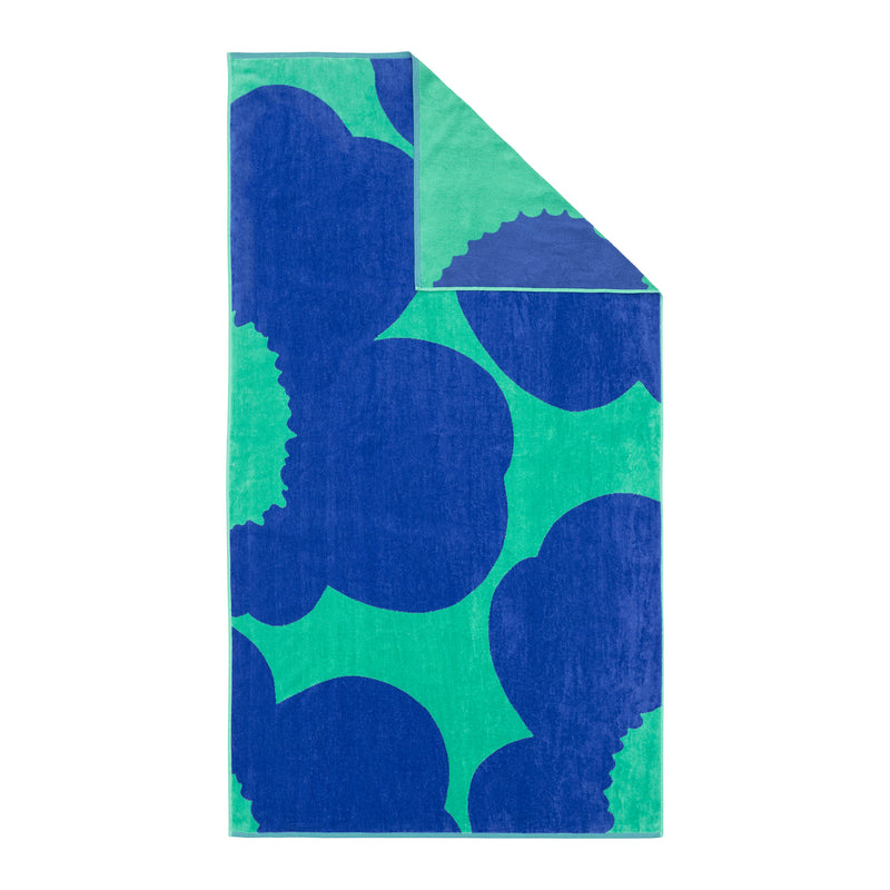 Marimekko - Iso Unikko Badetuch | teal/blue