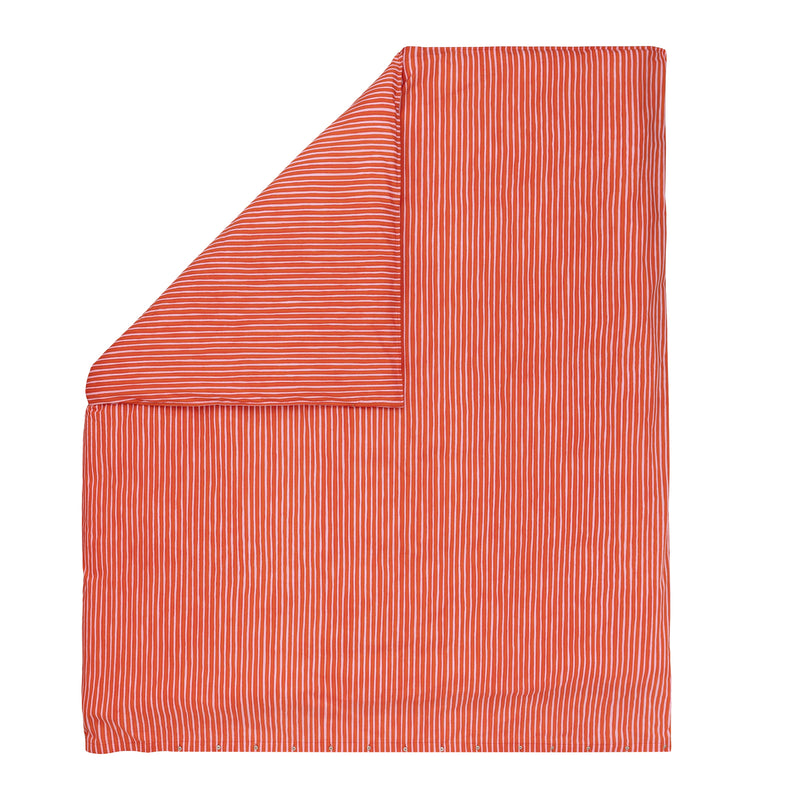 Marimekko - Piccolo Deckenbezug | 240 x 220 cm / warm orange/pink