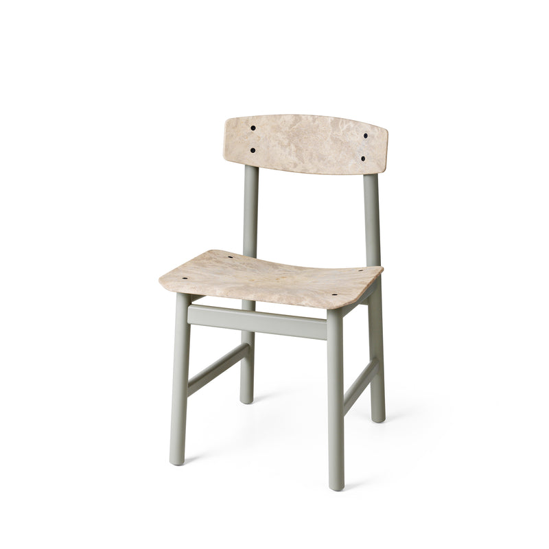 Mater - BM3162 Stuhl | Buche grau/grau (Wood Waste Edition)