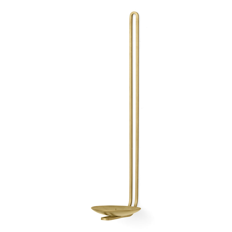 Audo - Clip Wandkerzenhalter | 34 cm / Messing