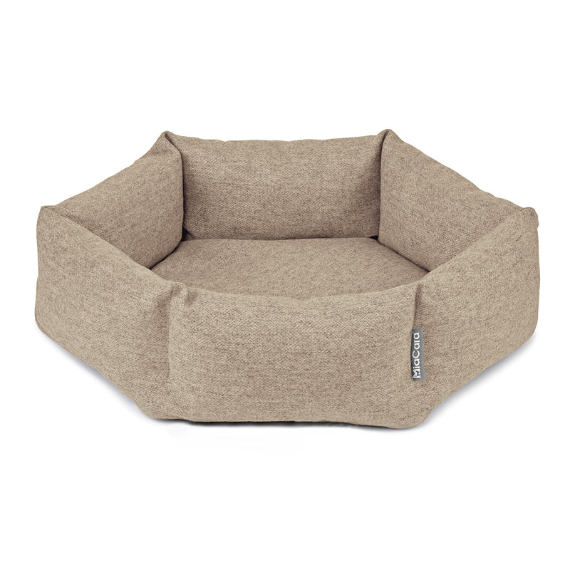 MiaCara - Calma Katzenbett Hexagon | sand