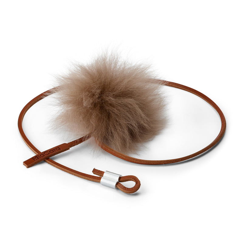 MiaCara - Topo Katzenspielzeug | cognac/taupe