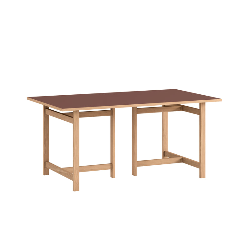 Moebe - Esstisch | 160 cm / Burgundy