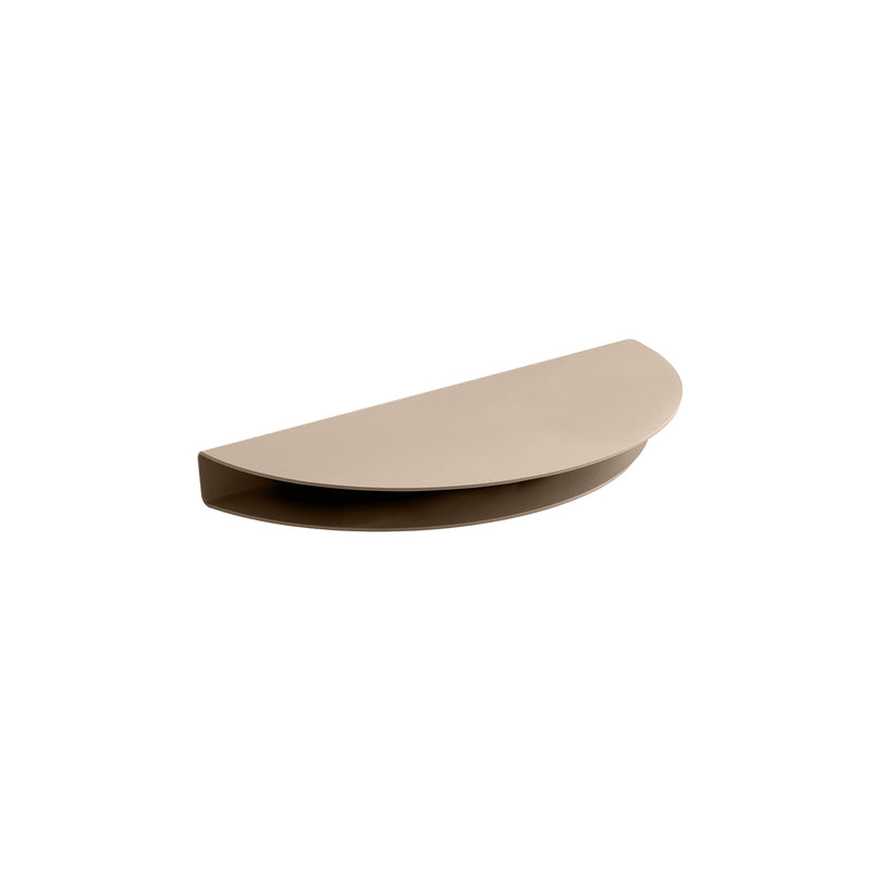 Moebe - Half Moon Wandregal | S / Warm Grey