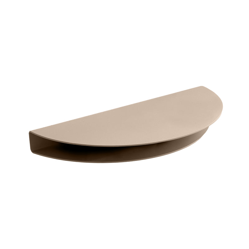 Moebe - Half Moon Wandregal | L / Warm Grey