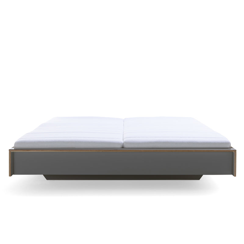 Müller Small Living - Flai Bett | 180 x 200 cm / anthrazit