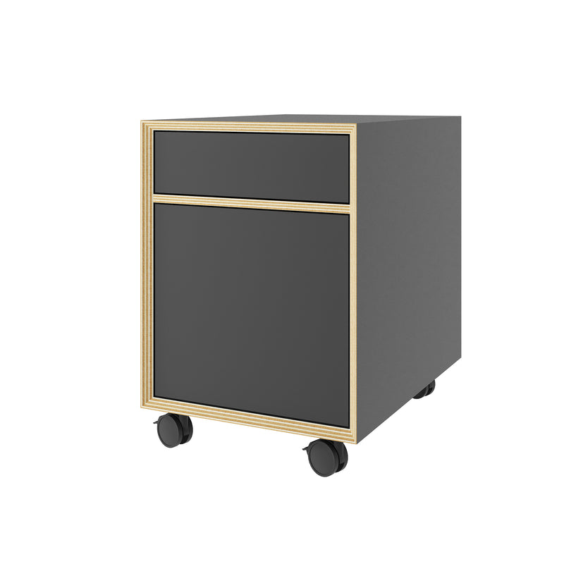 Müller Small Living - Bridge Container | Tür links / anthrazit