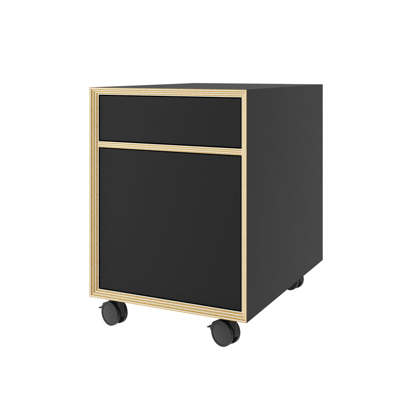 Müller Small Living - Bridge Container | Tür links / schwarz