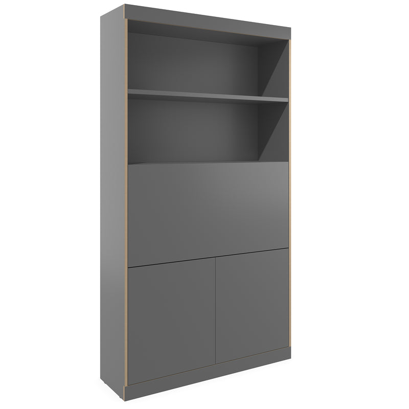Müller Small Living - Flai Home-Office Sekretär | groß / anthrazit