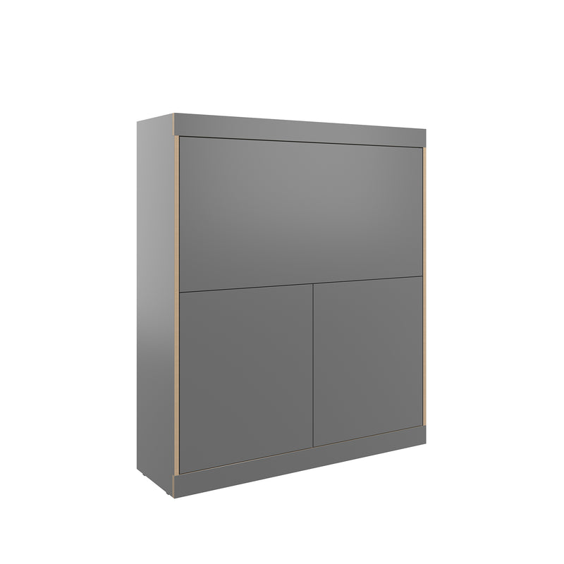 Müller Small Living - Flai Home-Office Sekretär | klein / anthrazit