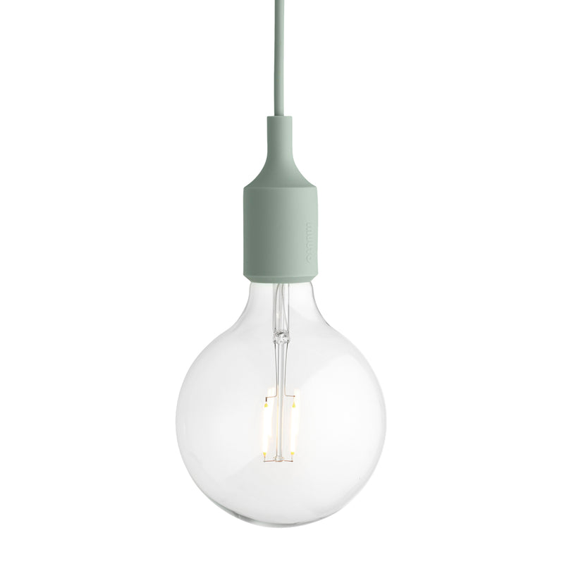 Muuto - Pendelleuchte E27-Socket LED | hellgrün