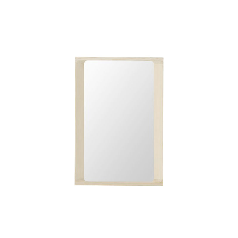 Muuto - Arced Spiegel | 80 x 55 cm / Fichte geölt