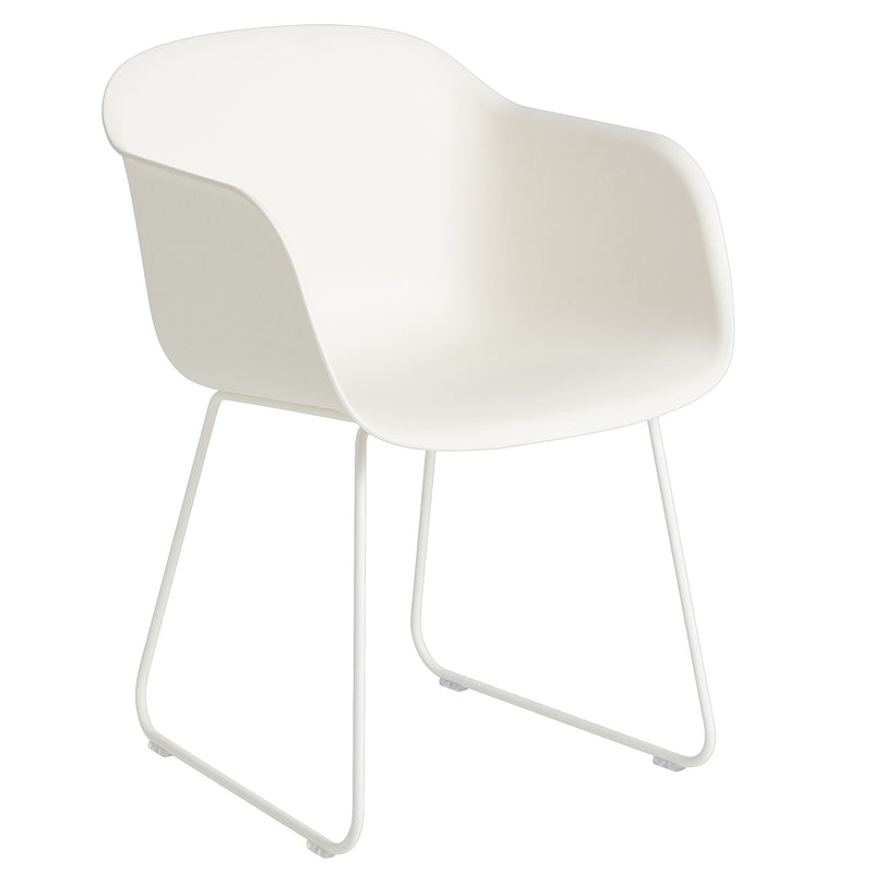 Muuto - Fiber Armchair Sled Base | weiß / weiß