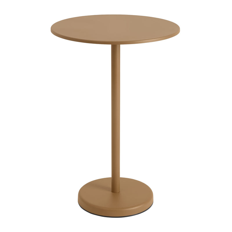 Muuto - Linear Steel Bistrotisch | Ø 70 x H 105 cm / orange