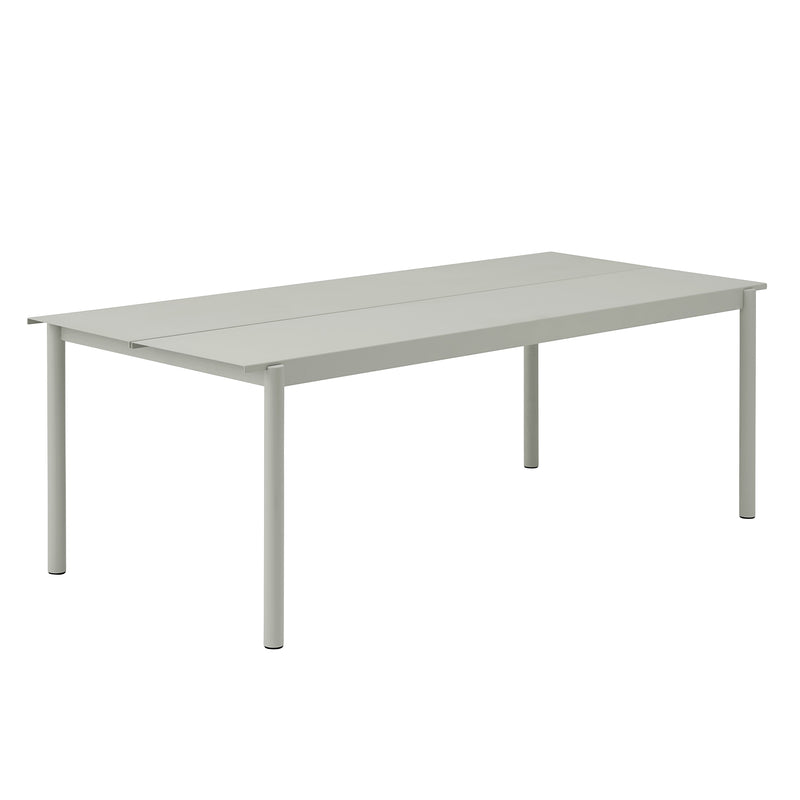 Muuto - Linear Steel Tisch | 220 x 90 cm / grau