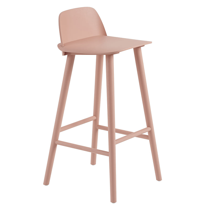 Muuto - Nerd Barhocker | H 75 cm / tan rose