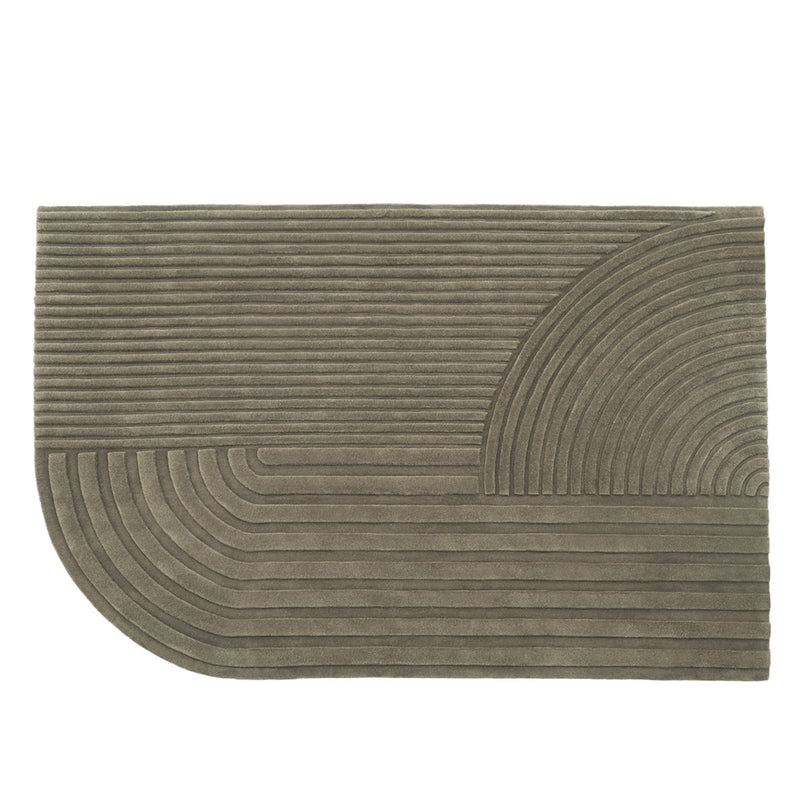 Muuto - Relevo Teppich | 200 x 300 cm / taupe