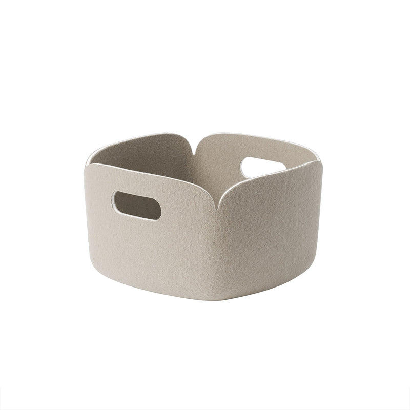 Muuto - Restore Aufbewahrungskorb | 28 x 28 cm / sand