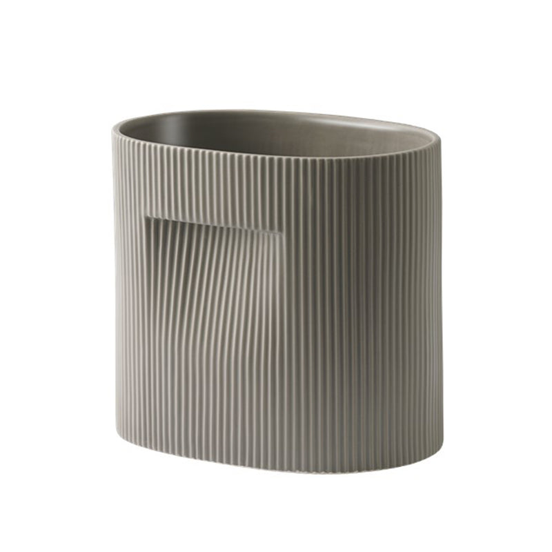 Muuto - Ridge Blumentopf | H 24 cm / taupe