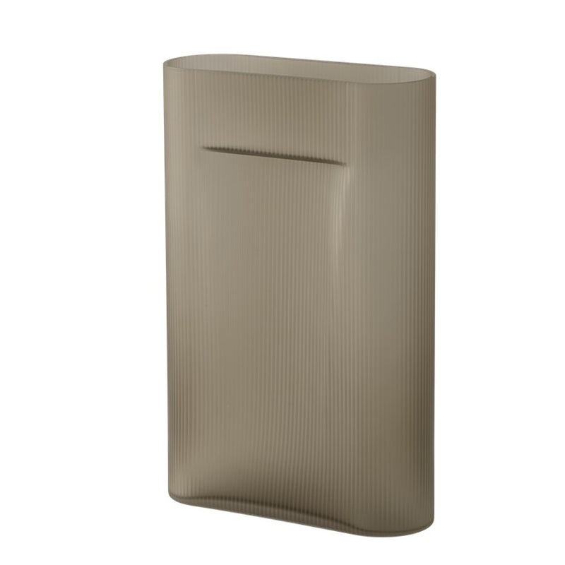 Muuto - Ridge Vase | H 48,5 cm / taupe