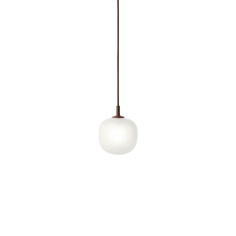 Muuto - Rime Pendelleuchte | Ø 12 cm / dunkelrot