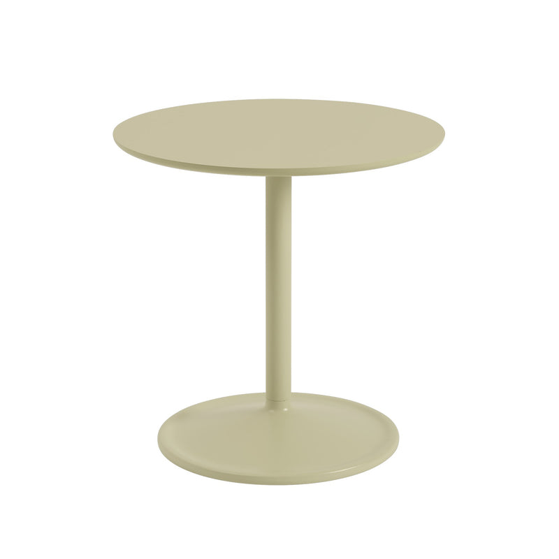 Muuto - Soft Beistelltisch | Ø 48 cm, H 48 cm / beige-grün