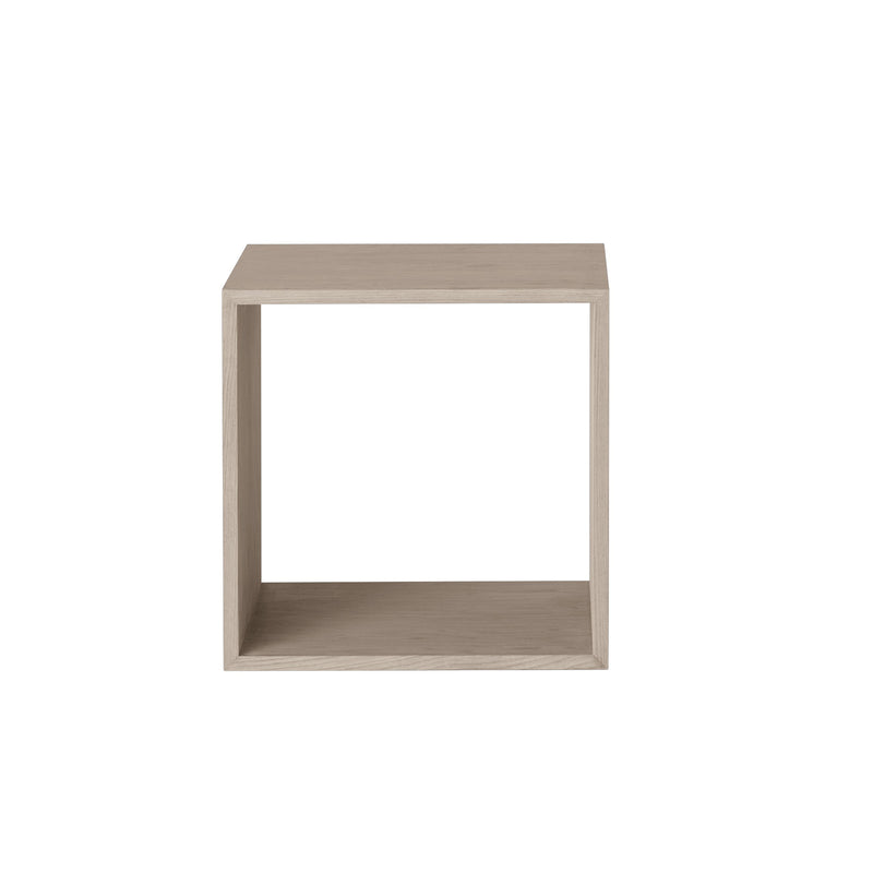 Muuto - Stacked Regalsystem ohne Rückwand | medium / Eiche