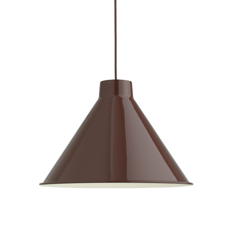 Muuto - Top Pendelleuchte LED | Ø 38 cm / dunkelrot