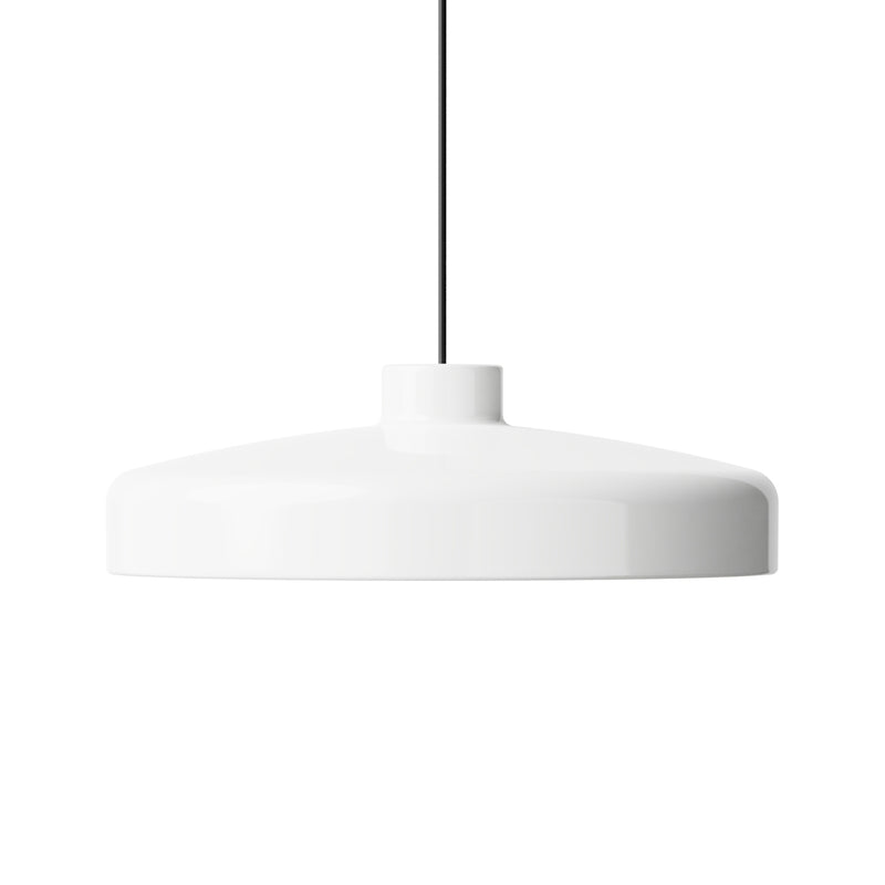 NINE - Lacquer LED Pendelleuchte | Large / grau