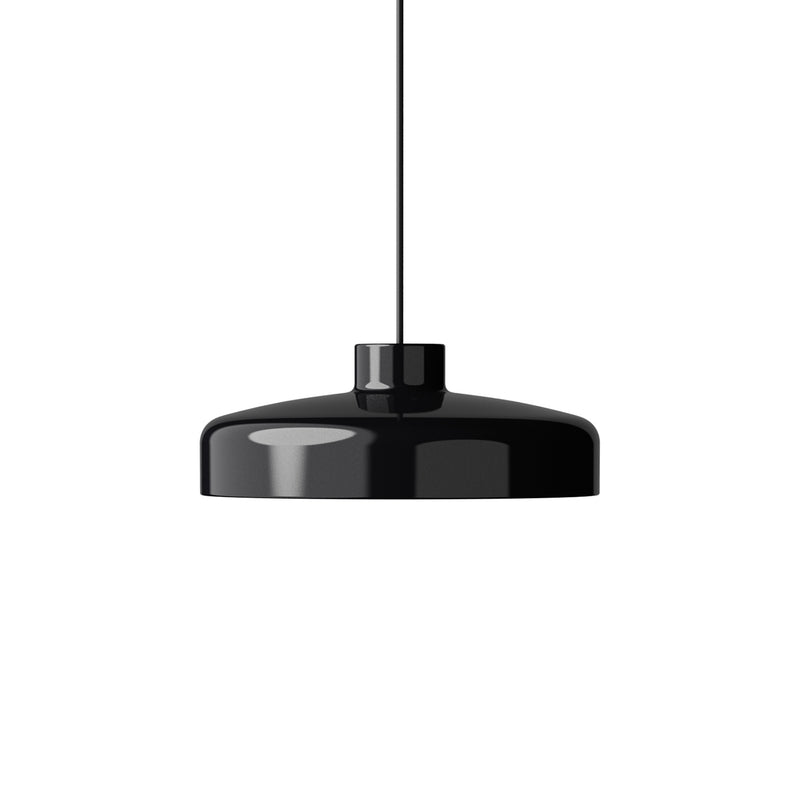 NINE - Lacquer LED Pendelleuchte | medium / schwarz