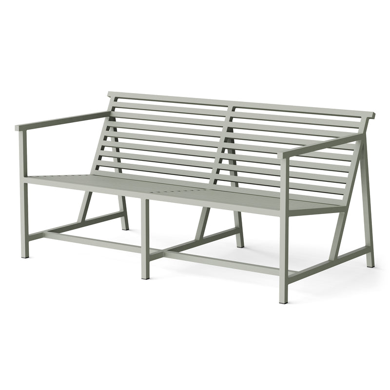 NINE - 19 Outdoors Lounge Gartenbank | grau