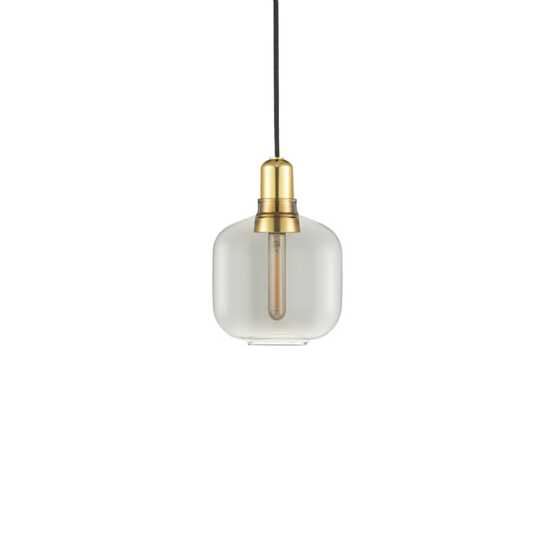 Normann Copenhagen - Amp Pendelleuchte | S / rauch/messing