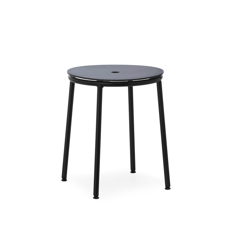 Normann Copenhagen - Circa Hocker | Aluminium schwarz