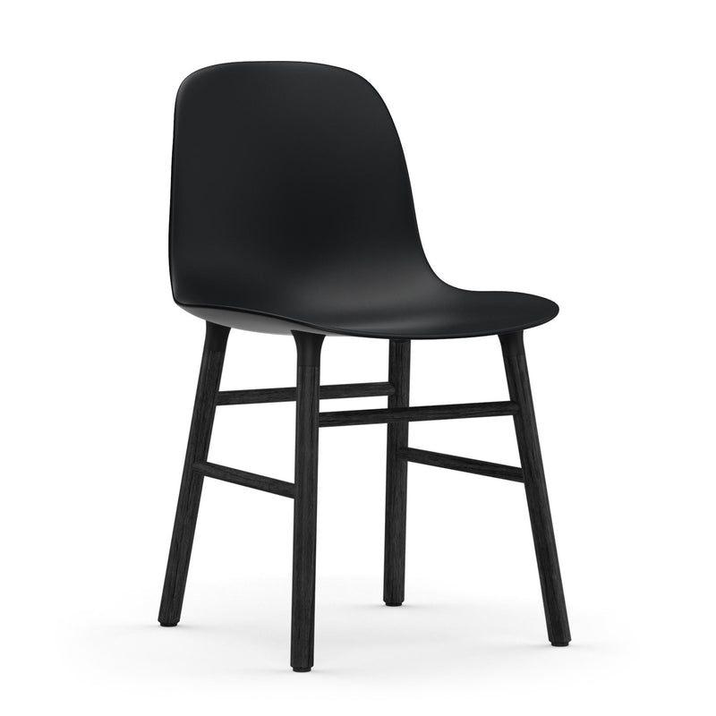 Normann Copenhagen - Form Chair (Holz) | schwarz / Eiche schwarz