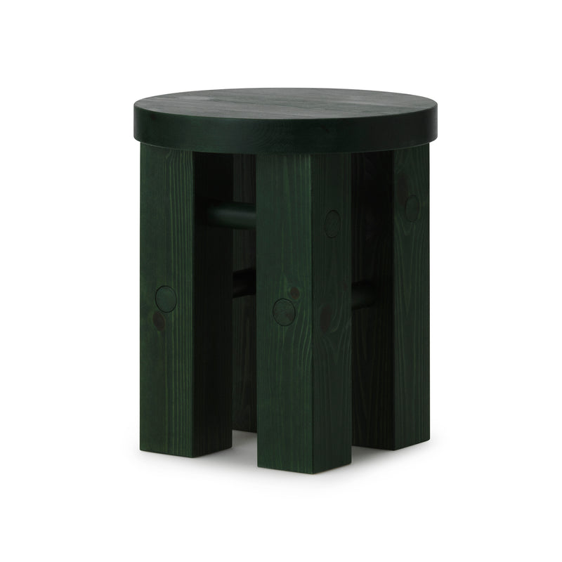 Normann Copenhagen - Fyr Hocker | dunkelgrün