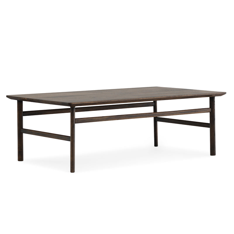 Normann Copenhagen - Grow Couchtisch | Eiche dunkel / 120 x 70 cm