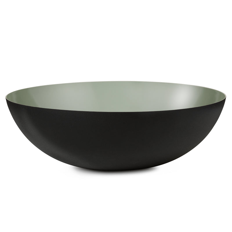 Normann Copenhagen - Krenit Schale | Ø 38 cm / staubgrün