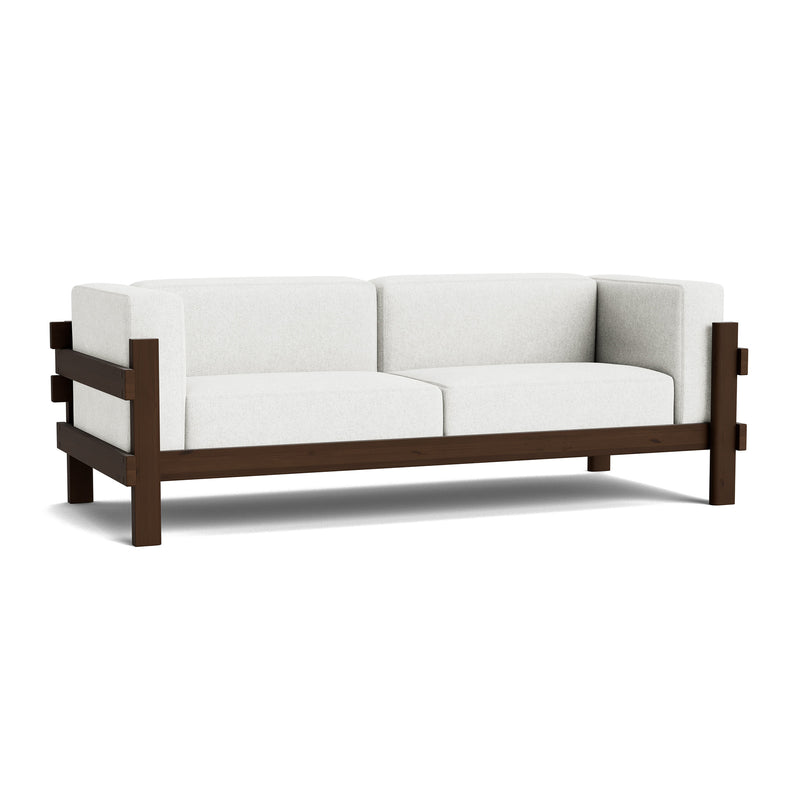 Normann Copenhagen - Kube 3 Sofa | Hallingdal 110 / dark brown