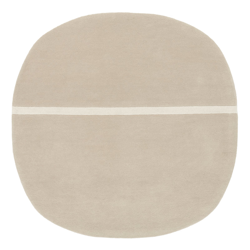Normann Copenhagen - Oona Teppich | 140 x 140 cm / sand