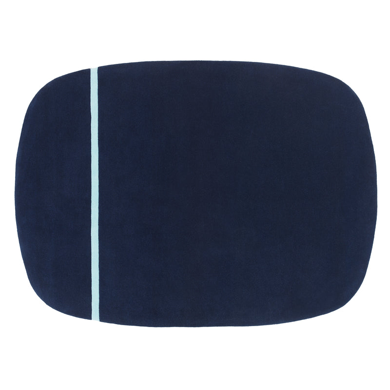 Normann Copenhagen - Oona Teppich | 175 x 240 cm / blau