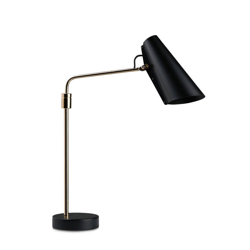 Northern - Birdy Swing Tischleuchte | schwarz/messing