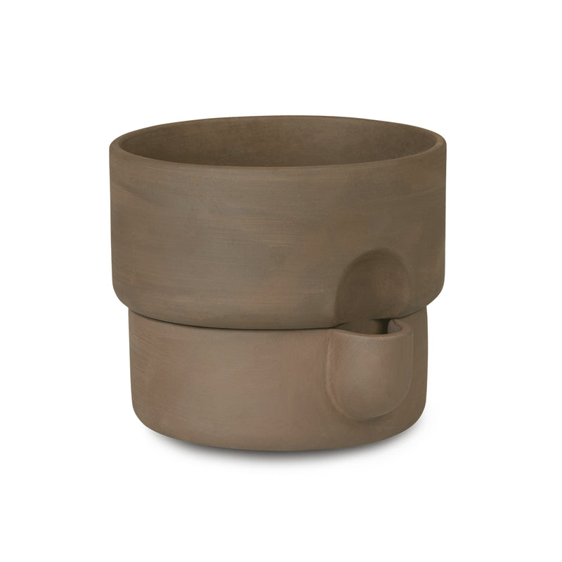 Northern - Oasis Pflanztopf | Ø 15 x H 13 cm / braun