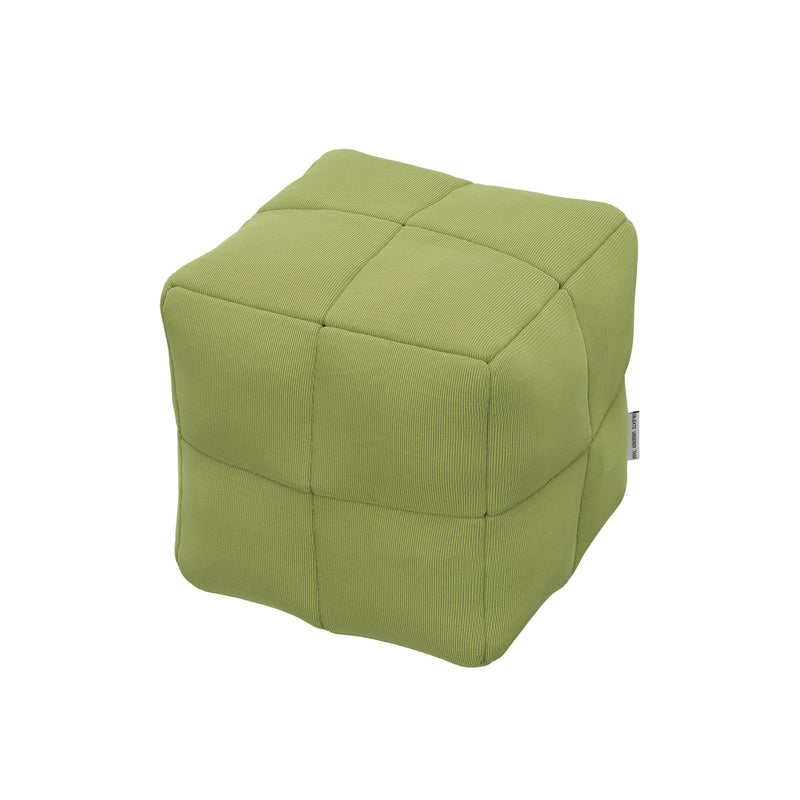 OUT Objekte unserer Tage - Henn Cube Kissen | Kvadrat Suunta limette (0402)
