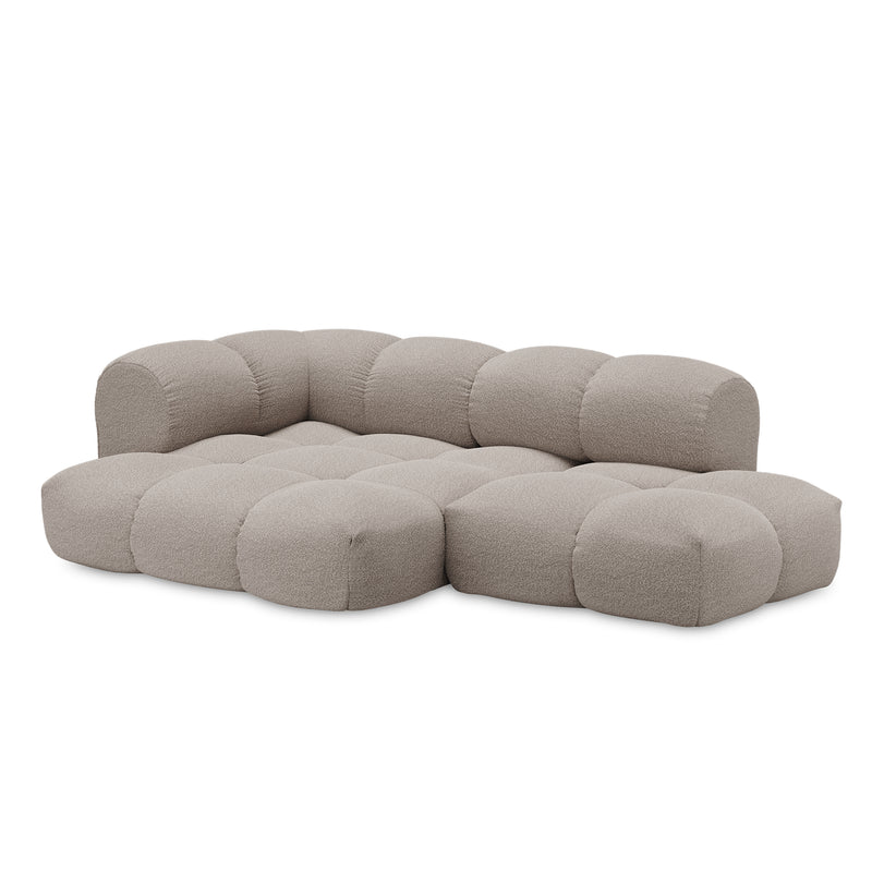 OUT Objekte unserer Tage - Sander 06 3-Sitzer Sofa | OUT Berlin steingrau (801) / Links