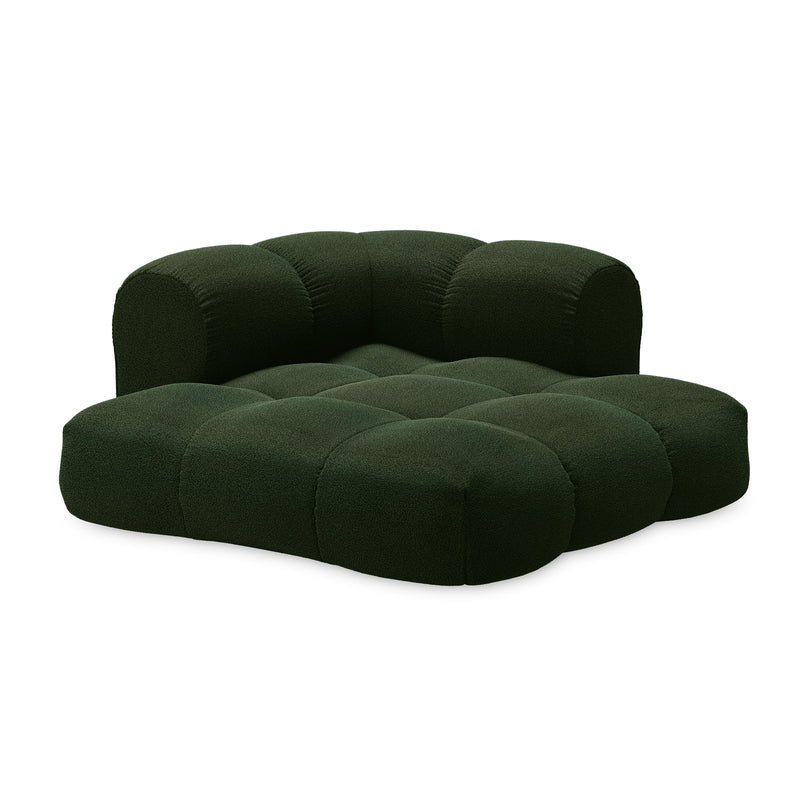 OUT Objekte unserer Tage - Sander Sofa 01, 2-Sitzer | Chivasso Hug Me moosgrün (032)