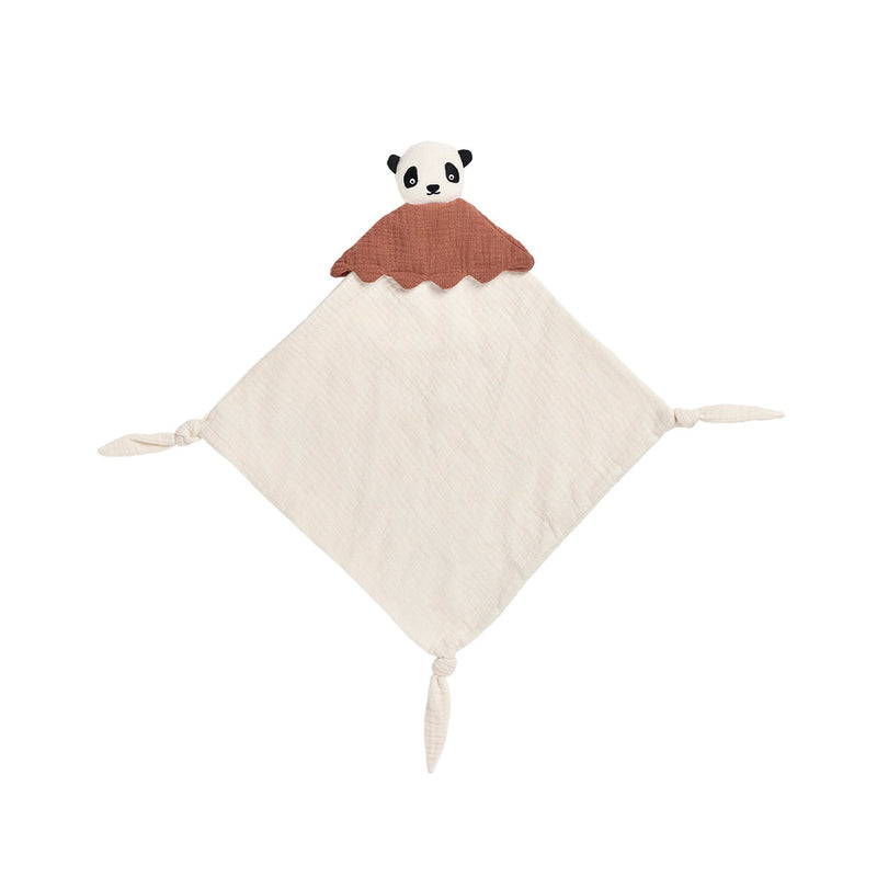 OYOY - Kuscheltuch | Lun Lun Panda/off-white